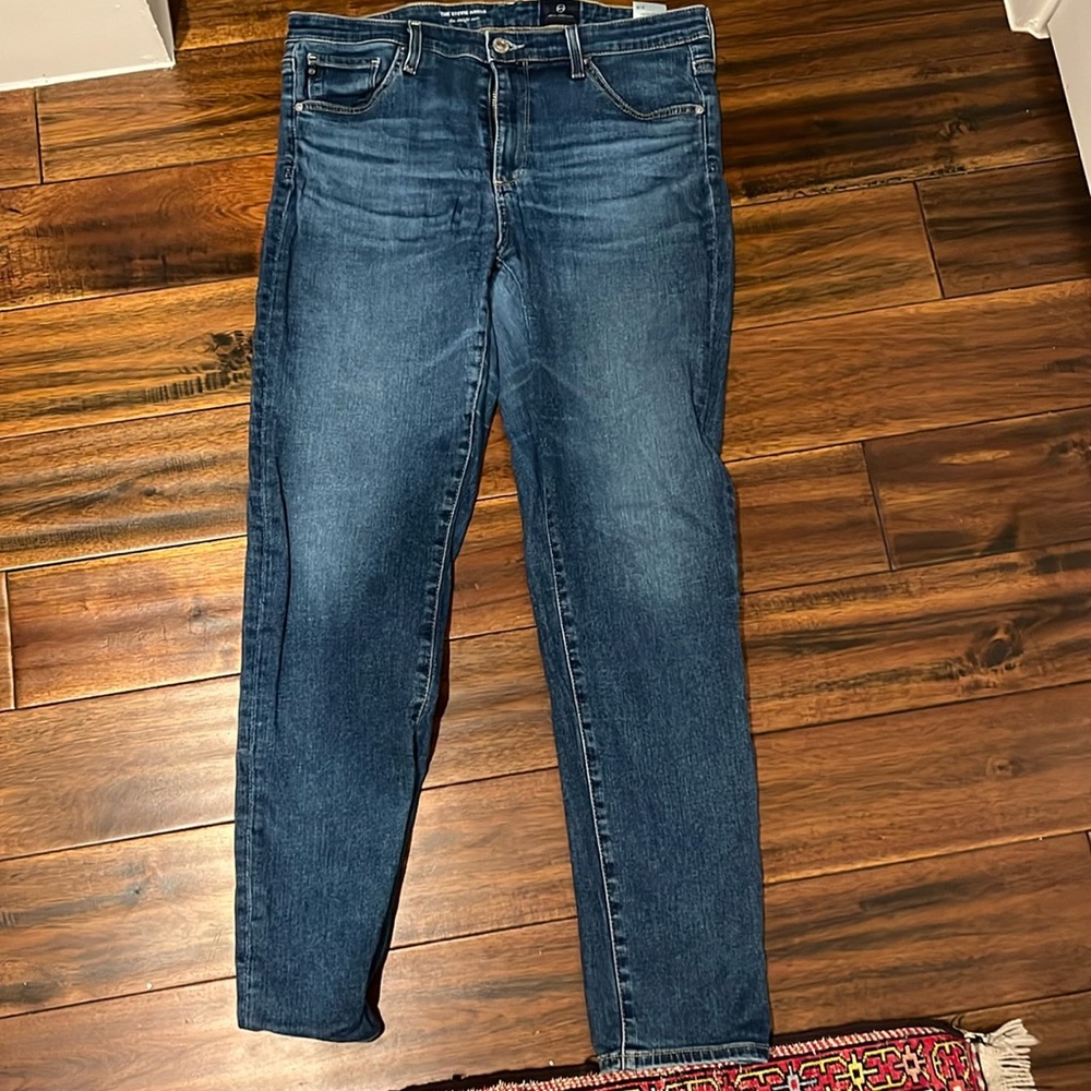 AG Stevie Ankle slim straight ankle jeans